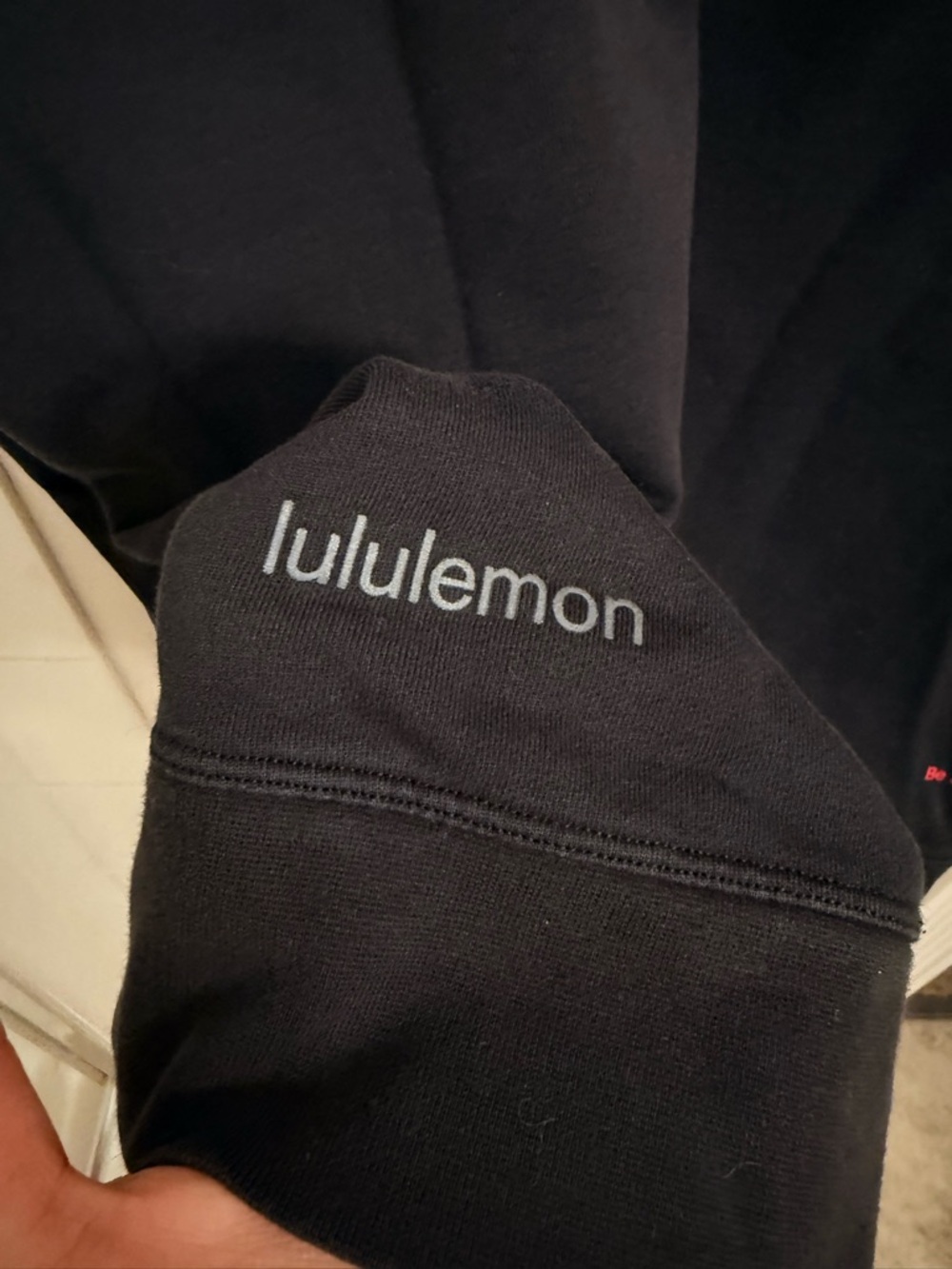 lululemon athletica Unisex Member Crewneck Sweatshirt - Black - Picture 4 of 11